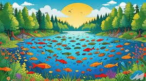 <p>to exist in large numbers or amounts; to be plentiful. <br><br>Ex: The region _______ with wildlife, offering a diverse range of species.</p>