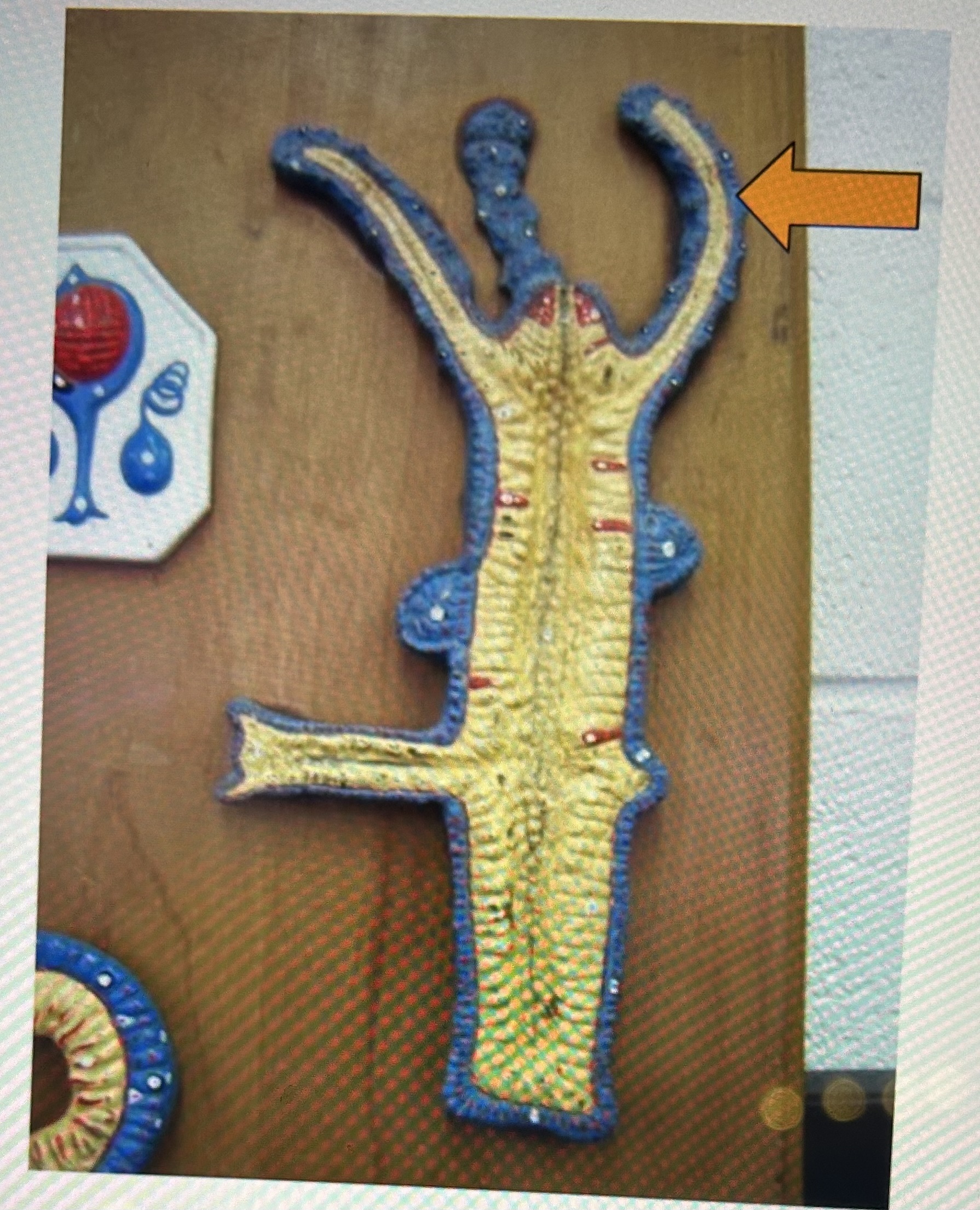 <p>What’s the arrow pointing at </p>