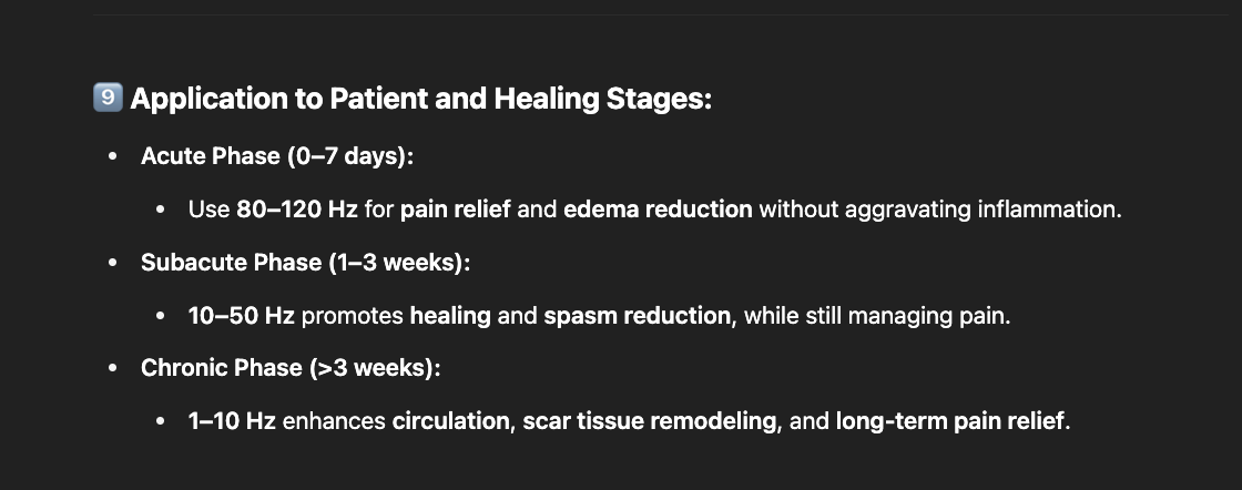 <p>herapeutic Effects of Interferential Therapy:</p>