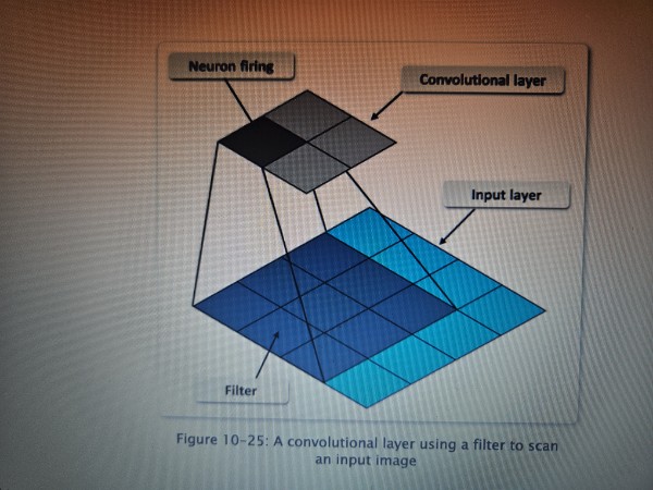 <p>The portion of the receptive field that a convolutional layer neuron uses to scan the image at prior layers</p>
