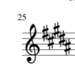 <p>What major scale is this?</p>