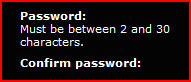 <p>password</p>