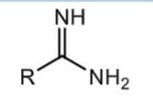<p>pKa = 10-11</p><p>Basic under physiological conditions</p>