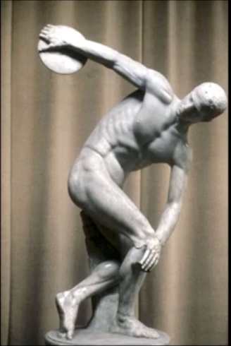 <p>Diskobolos ( discus Thrower)</p>