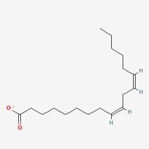 <p>cis,cis-Δ<sup>9</sup>-Δ<sup>12</sup>-Octadecadienoate</p>
