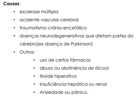 <p>movimento oscilatório rítmico em torno de uma articulação</p>