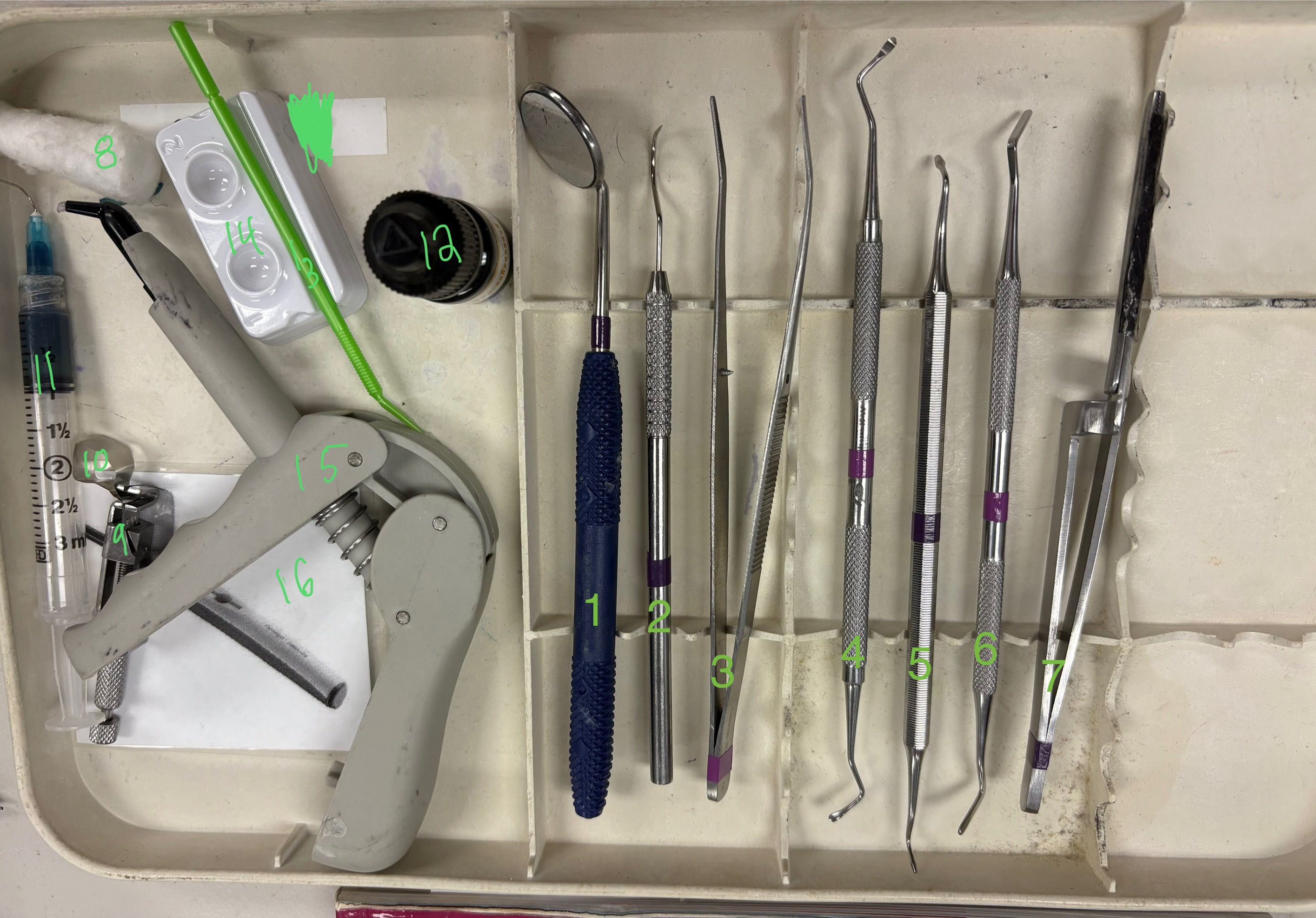 <p>What’s the name for number 14?</p>