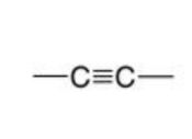 <p><span><span>functional group: triple bond</span></span></p>
