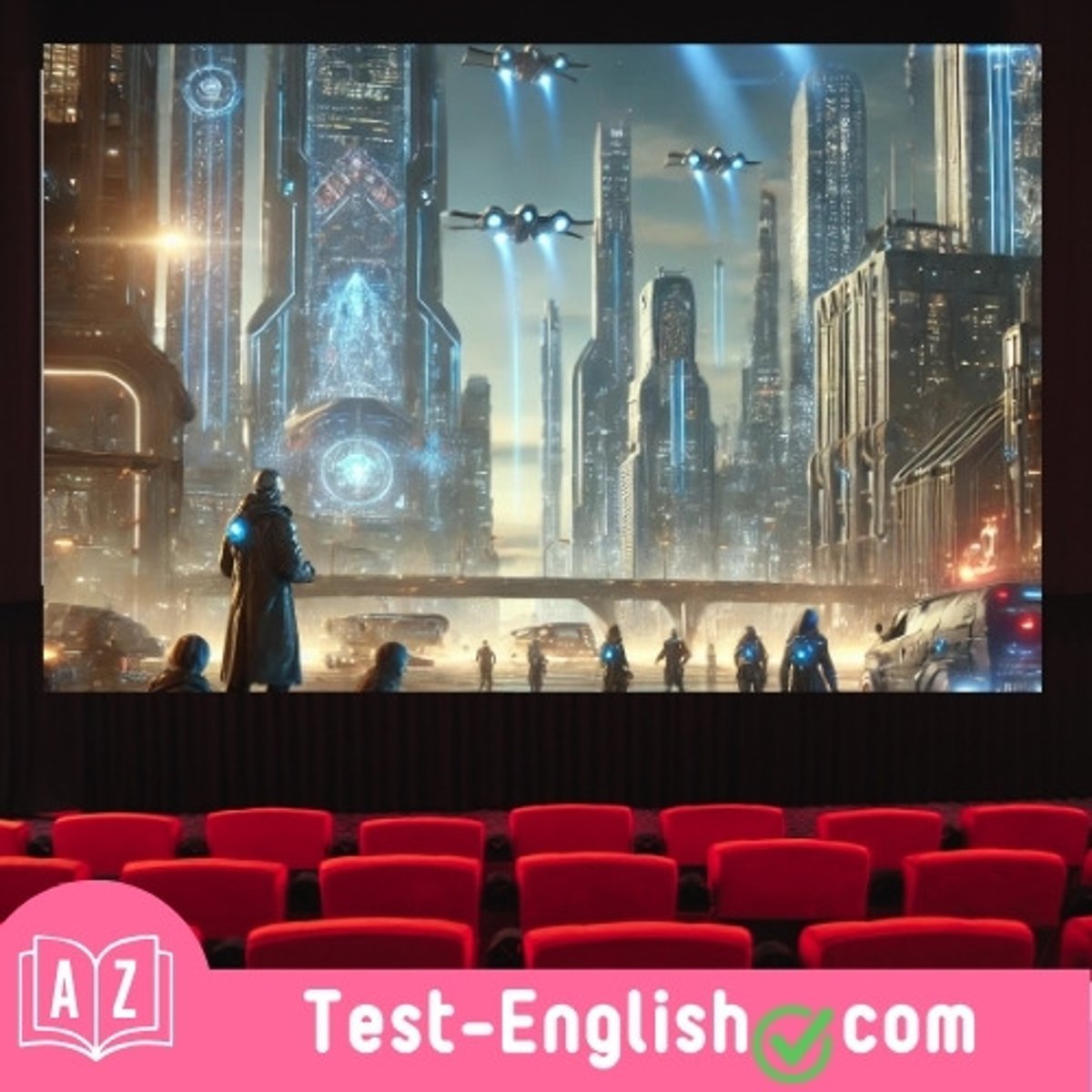 <p>I watched an excellent _____ film set in space in the year 4099.</p>