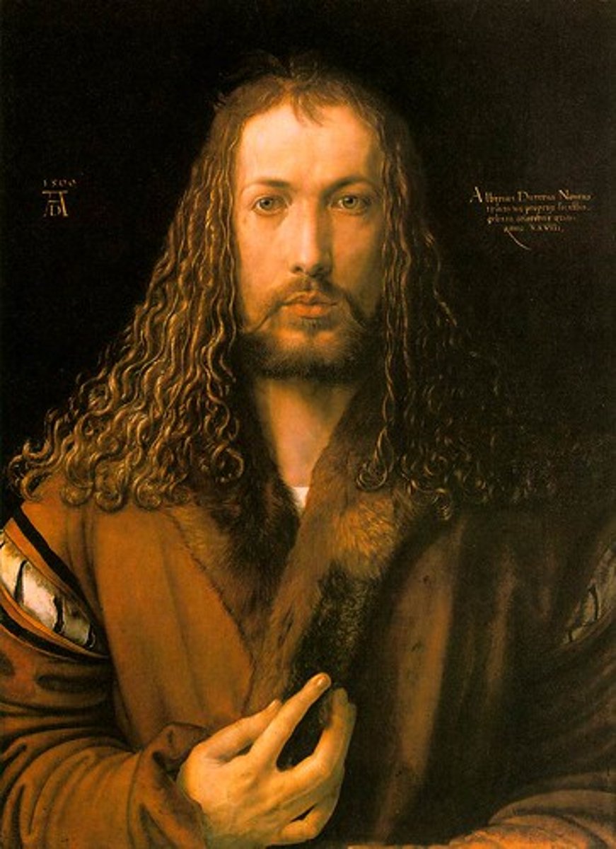 <p>One of the famous artists in northern Renaissance, who also study anatomy to paint people more realistically</p>