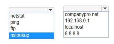 <p>ping 192.168.0.1</p>