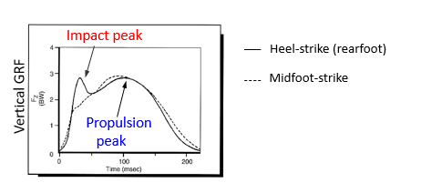 <ul><li><p>High jump</p><ul><li><p>ax=Fx/m &lt; 0</p><ul><li><p>slow down of rightward (+) Velocity </p></li></ul></li><li><p>ay=Fy/m&gt;0</p><ul><li><p>slowdown of downward (-) velocity </p></li><li><p>speed up of upward (+) velocity </p></li></ul></li></ul></li><li><p>Running </p></li></ul><p></p>