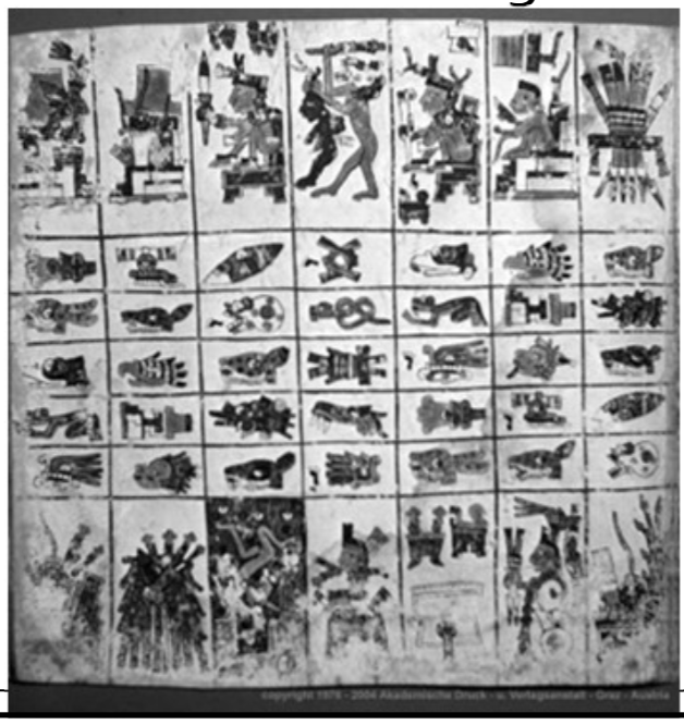 <p>• The Borgia Group (Nahuatl-speaking areas, south and east of Mexico City) </p>