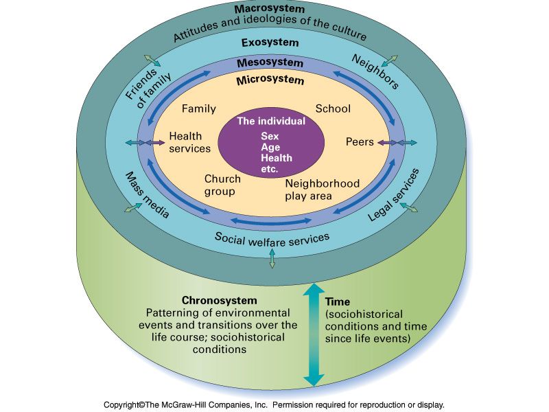<p><span style="font-family: sans-serif">Bronfenbrenner’s Ecological Theory of Development</span></p>
