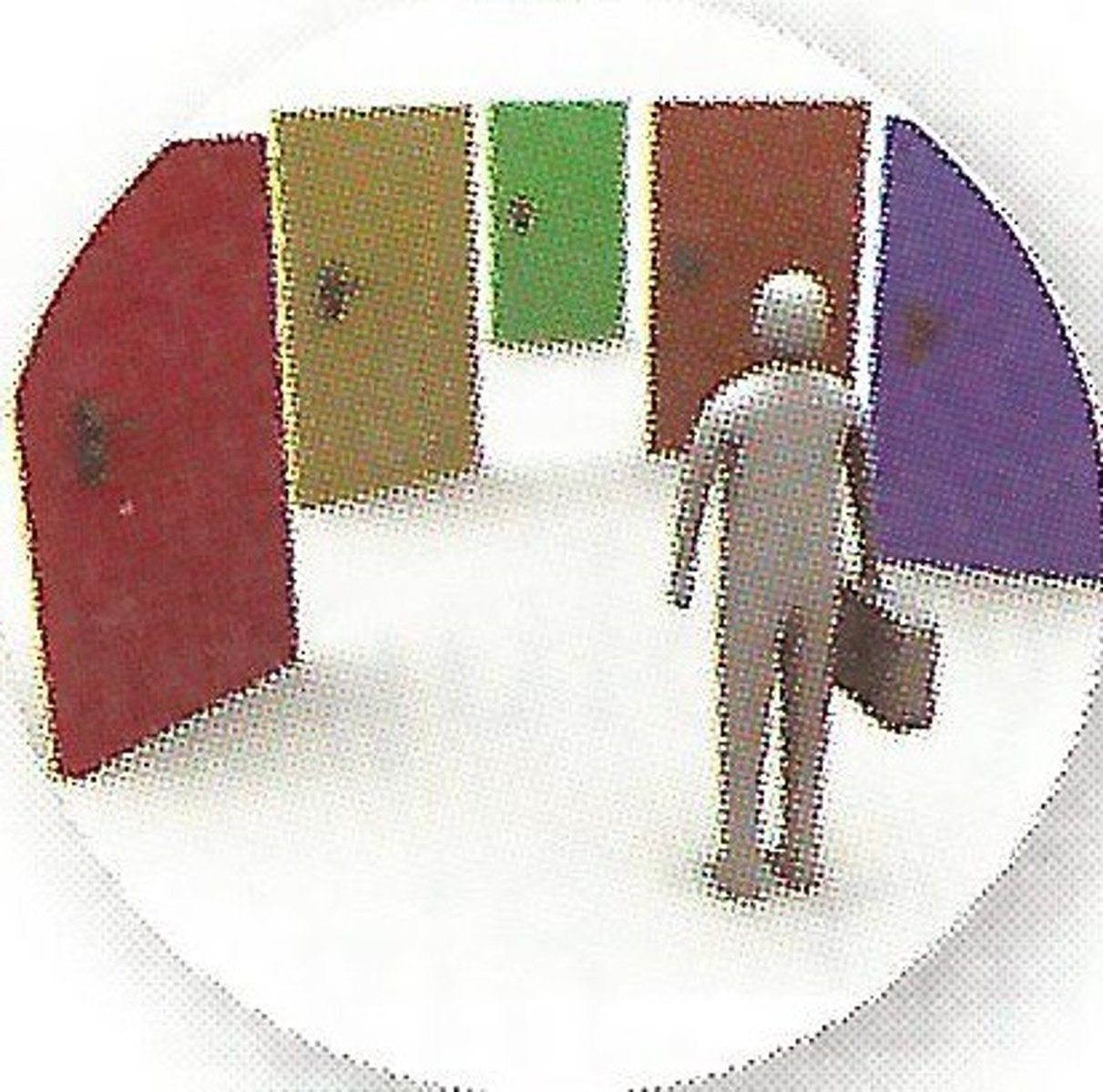 <p>Humans are self-determining and have free will.</p><p>We are active agents</p>