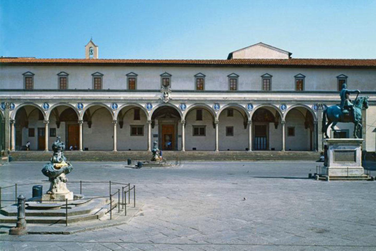 <p>Foundling Hospital. It was commissioned by Giovanni Medici</p><p>for the poor.</p>