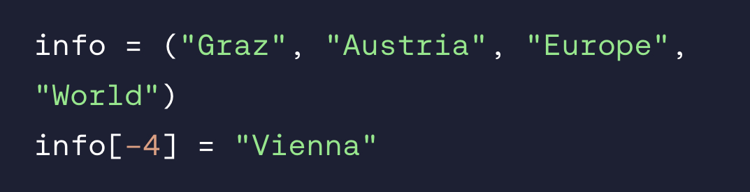 <p>What happens when we run this code?</p>