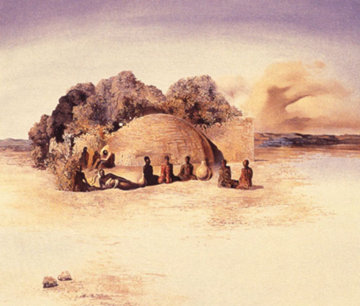 <p>Salvador Dali, 1934-5, oil o/panel</p>