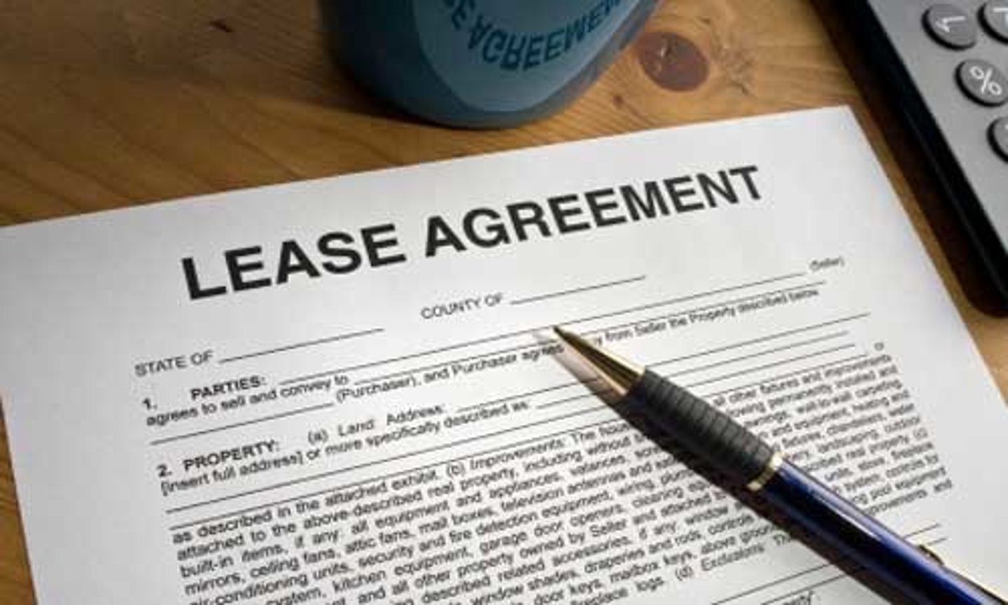 <p>rental contract</p>