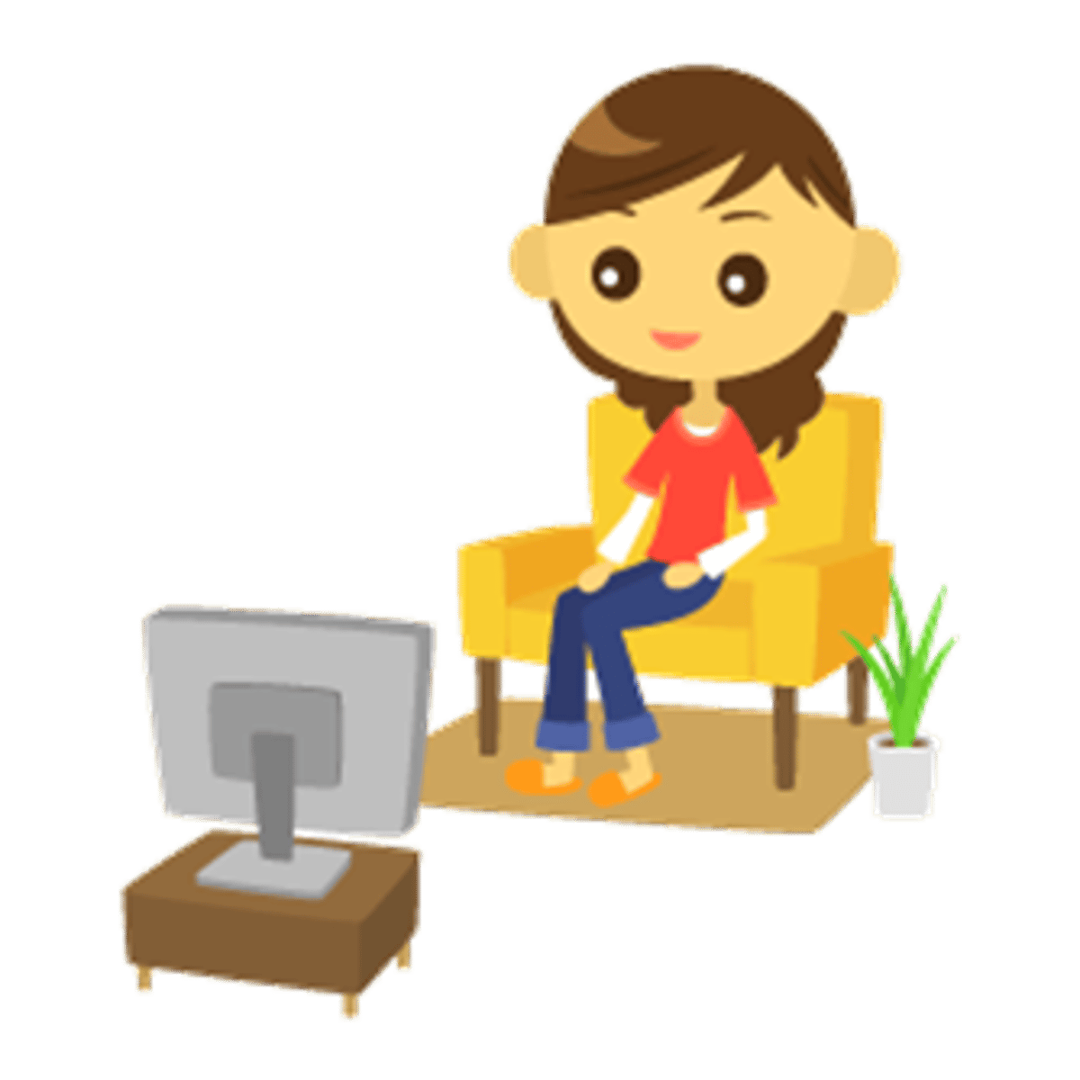 <p>to watch TV</p>