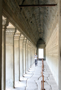 <p>Churning of the Ocean of Milk at the Temple of Angkor Wat</p>