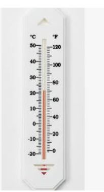 <p>measuring temperatures, commonly measure temperature in degrees Celsius</p>