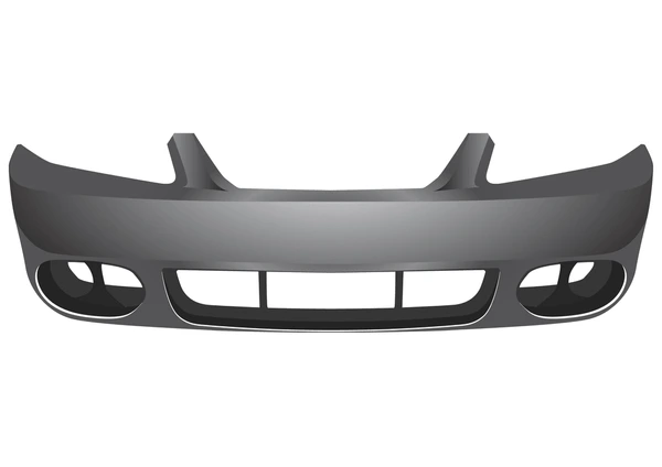 <p>bars at the front or back of a vehicle to help protect it if there is an accident</p>