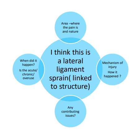 <ul><li><p>based on subjective interview, what is wrong with patient??</p></li><li><p>story you start developing</p></li></ul><p></p>