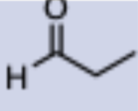 <p>Carbonyl carbon is bonded to at least 1 H atom</p>