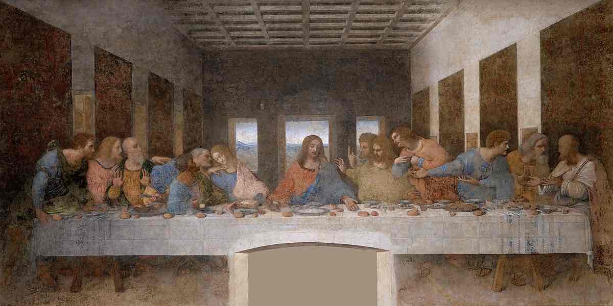 <p><em>The Last Supper</em></p>