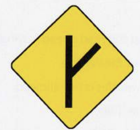 <p>Road Branching Off to the Right</p>