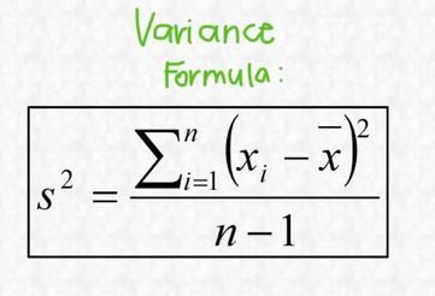 <p>A measure of dispersion of observations within a data set.</p>