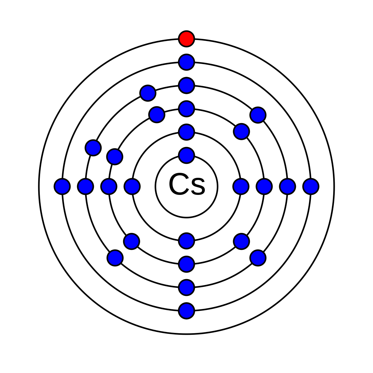 <p>Cs⁺ (Monatomic Cation)</p>