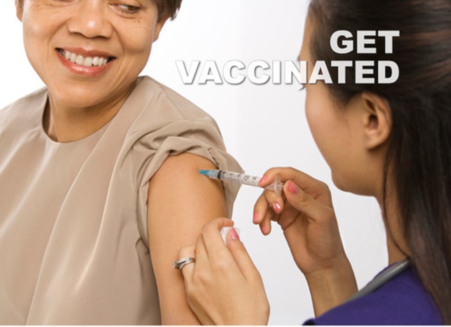 <p>to vaccinate/to get vaccinated</p>
