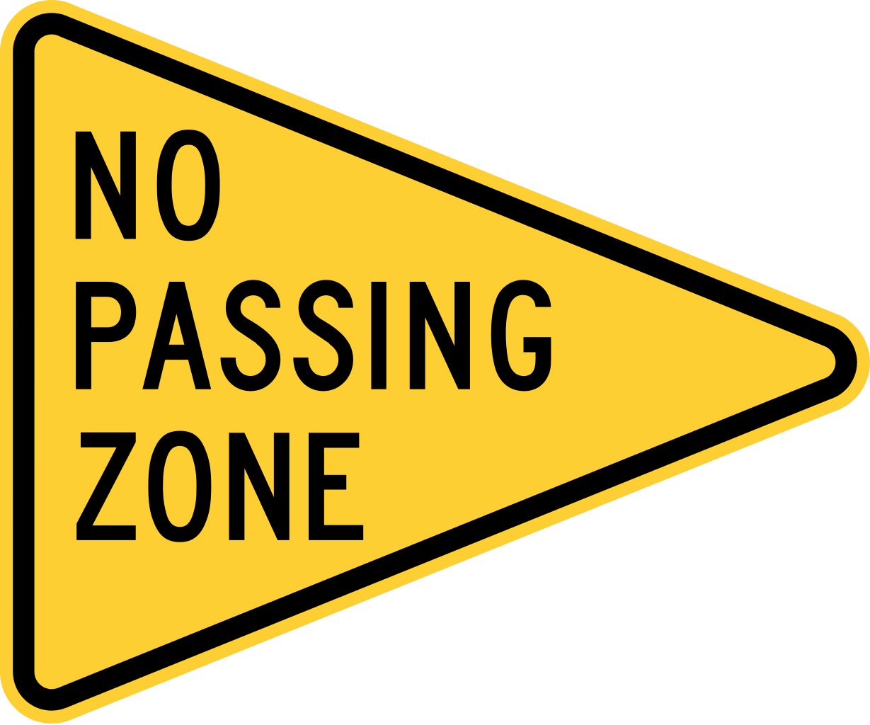 <p>Pennant-Shaped Sign</p>