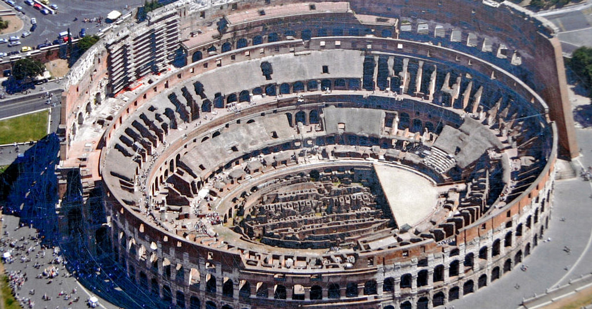 <p>Colosseum (Flavian Ampitheater)</p>