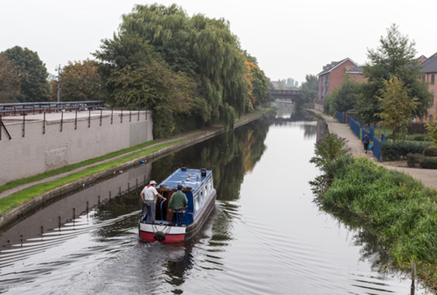 <p>A man-made waterway dug across land to connect two bodies of water.</p>