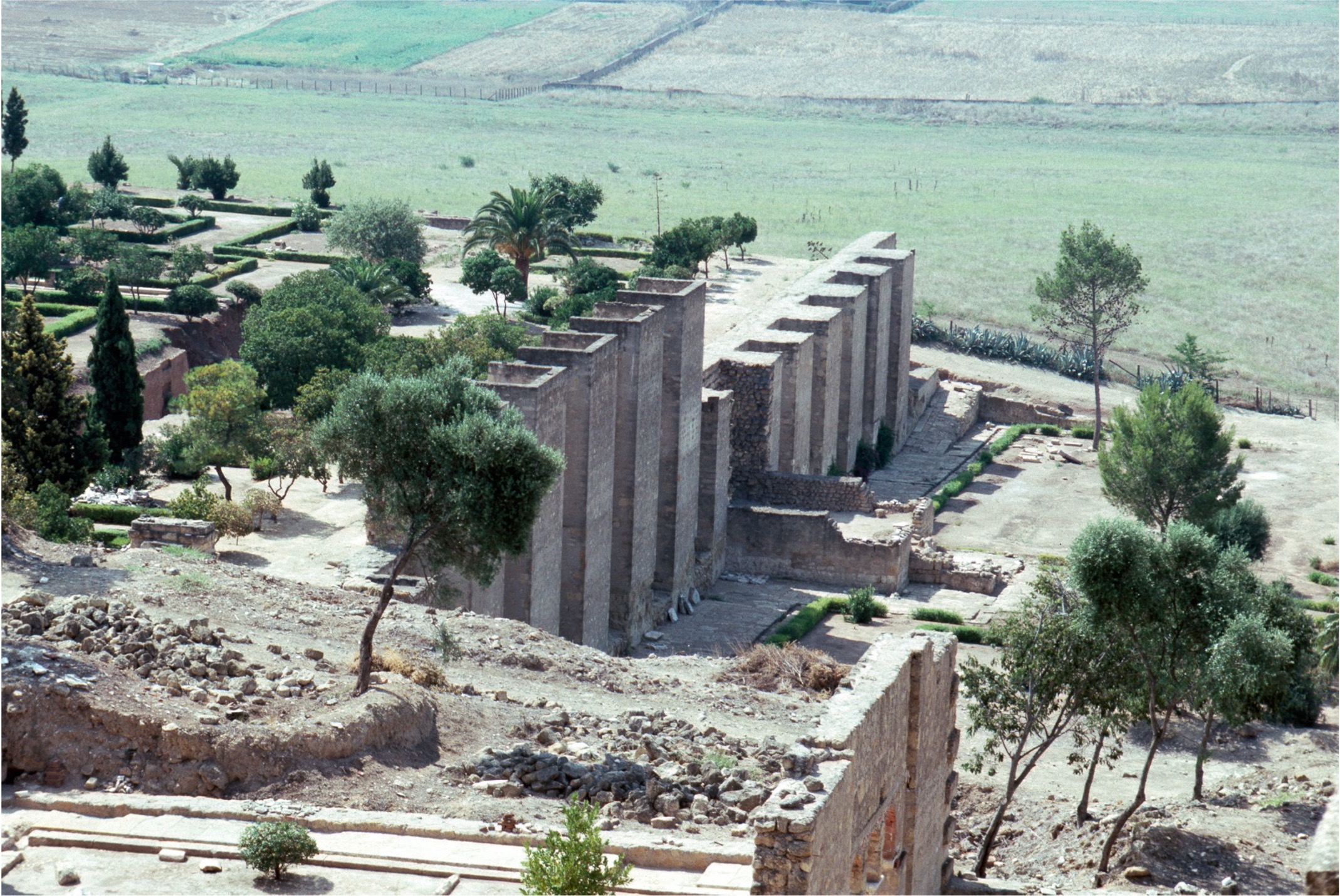 <p>Madinat al-Zahra, near Cordoba (Spain), begun 936 CE</p>