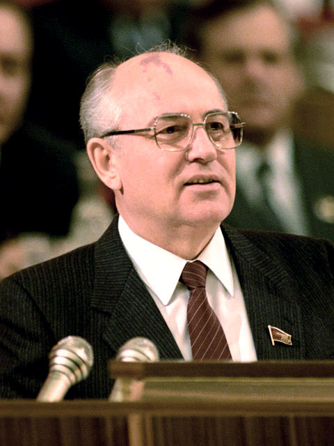 <p>Mikhail Gorbachev</p>