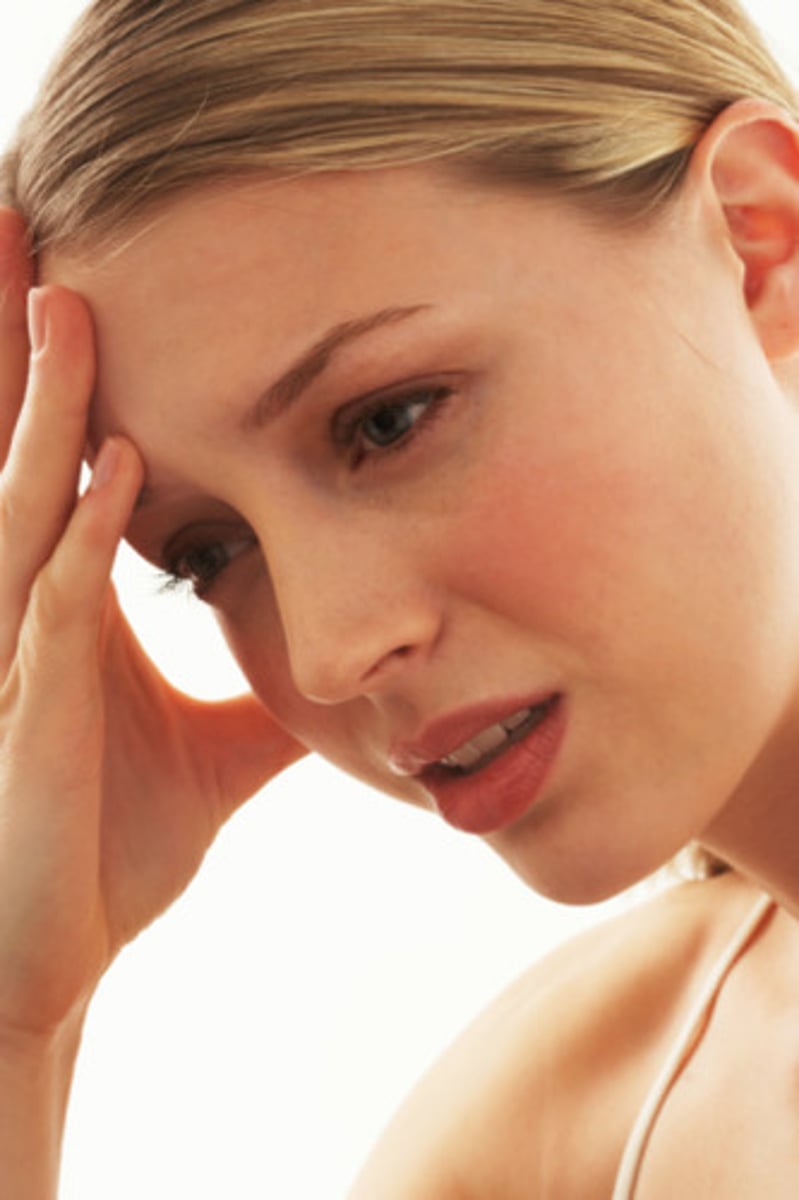 <p>Be worried about</p>