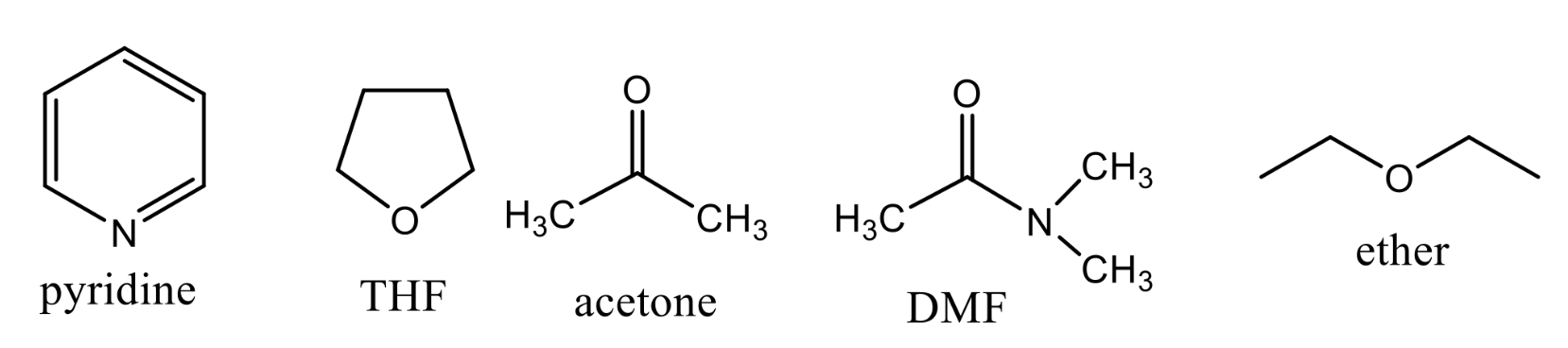 <p>What kind of solvents are these ?&nbsp;</p>
