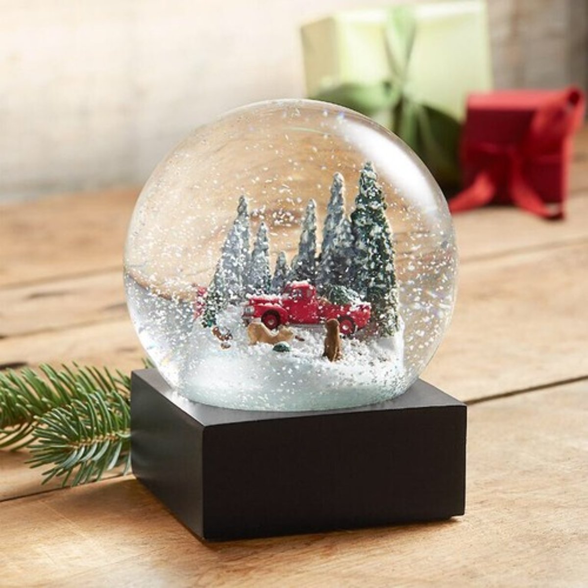 <p>Snowball, snowglobe</p>
