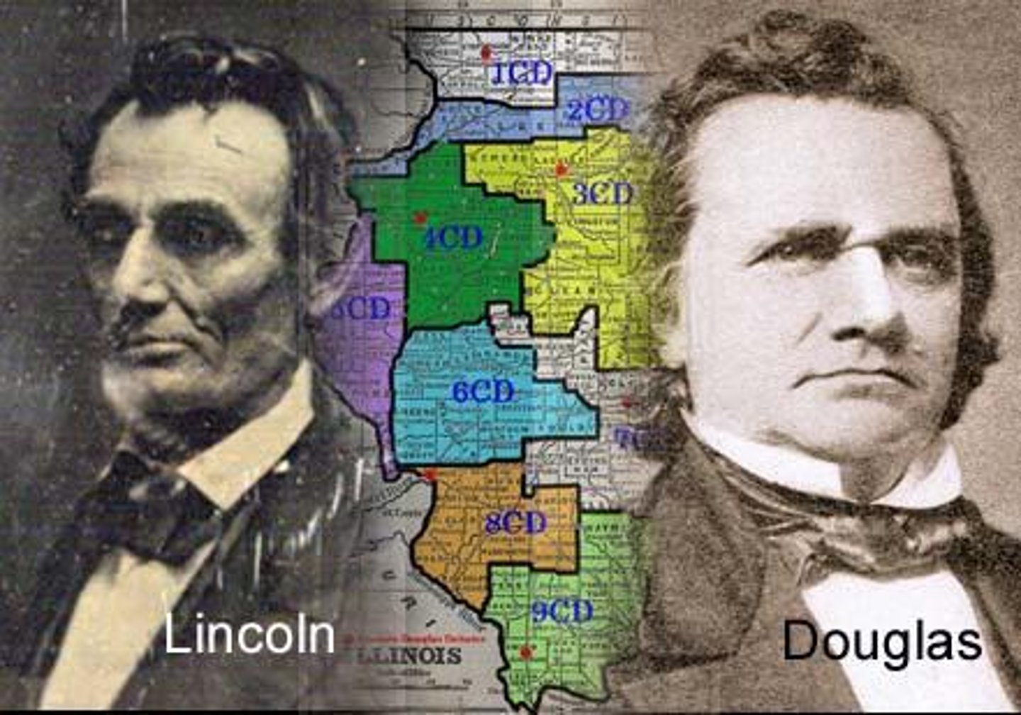 <p>Senate Debate, Lincoln forced Douglas to debate issue of slavery, Douglas supported pop-sovereignty, Lincoln asserted that slavery should not spread to territories, Lincoln emerged as strong Republican candidate</p>