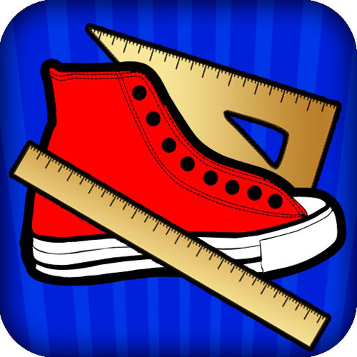 <p>the shoe size</p>
