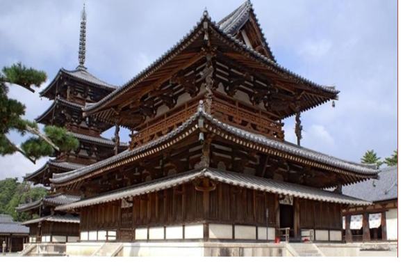 <p><span>One of the oldest surviving wooden buildings in the world; Oldest existing temple complex in Japan</span></p>