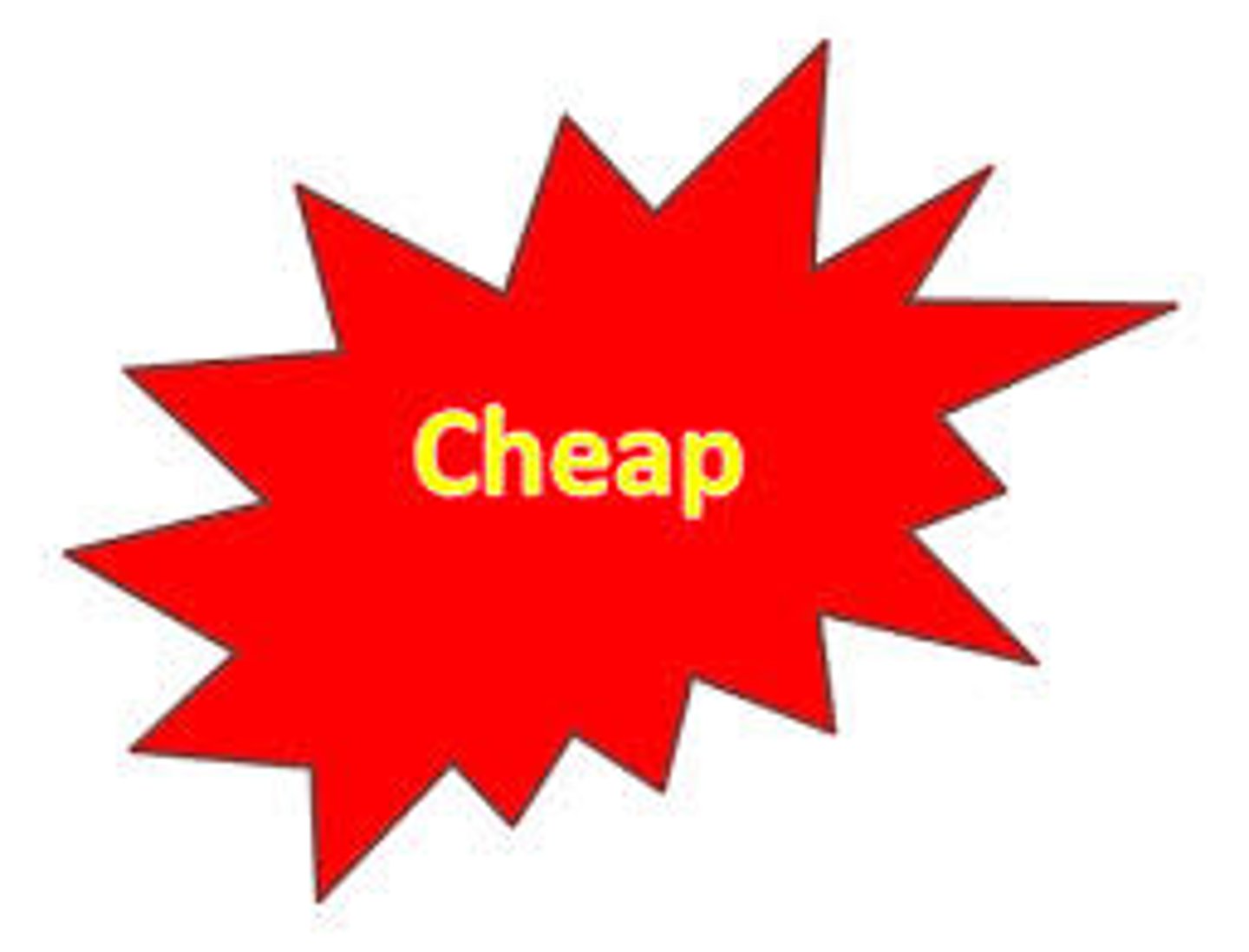 <p>cheap</p>