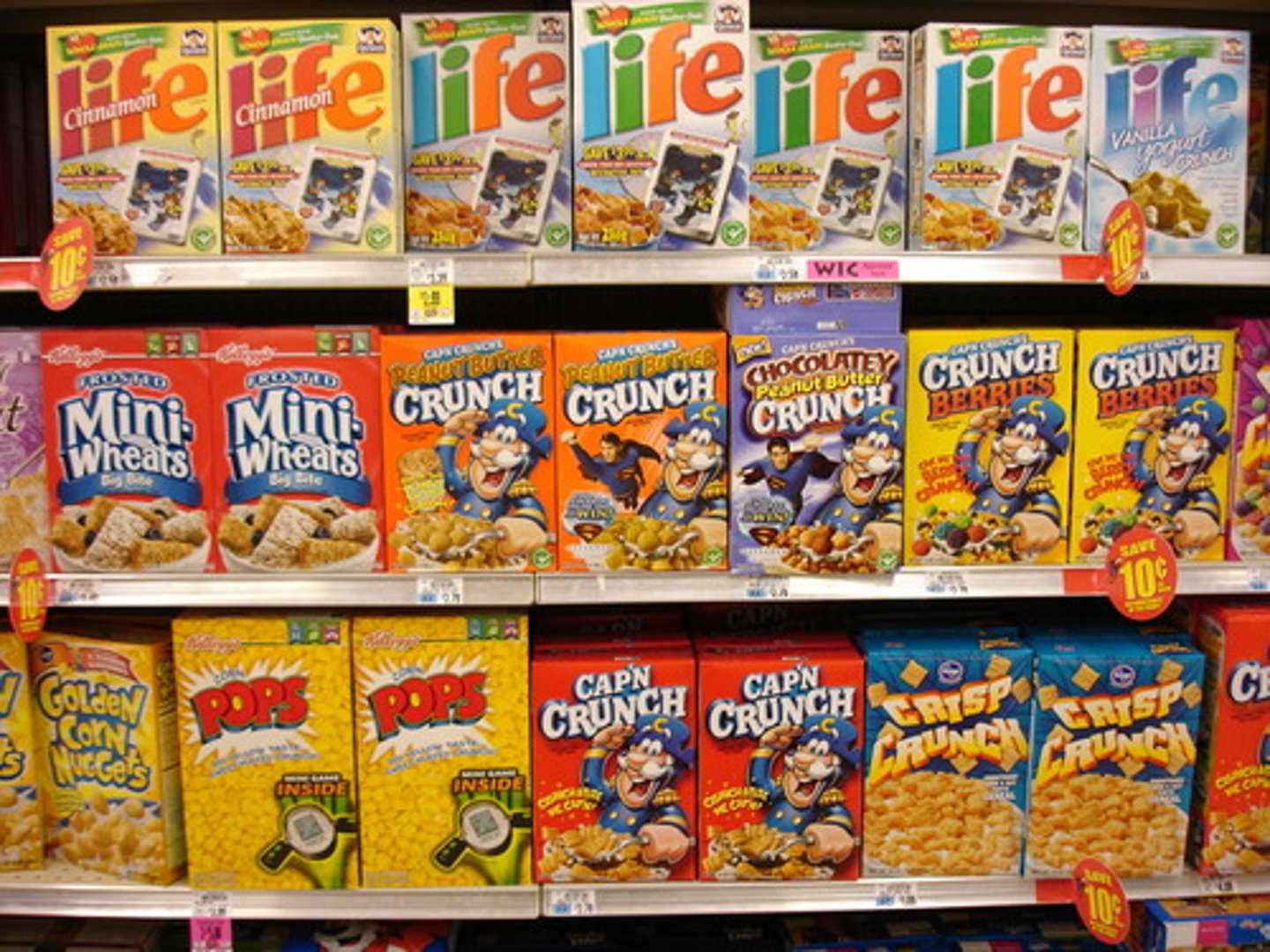 <p>the cereal</p>