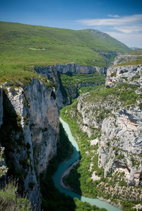 <p>The Verdon gorge is an example of...</p>