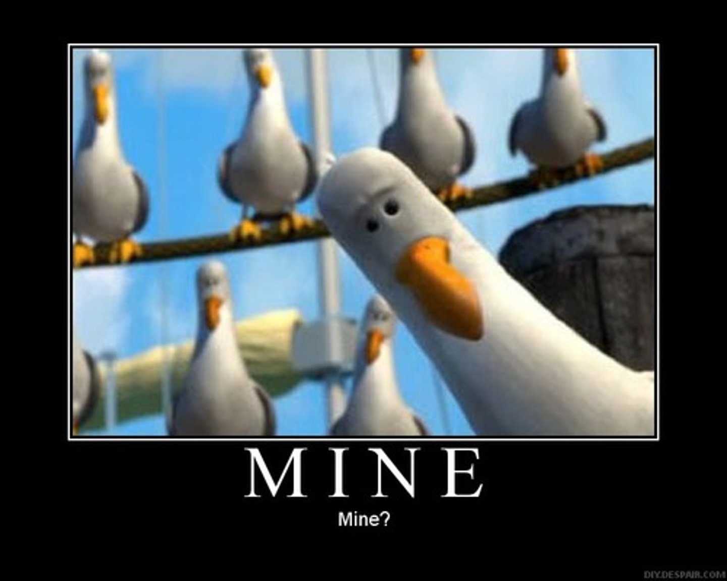 <p>my, mine</p>