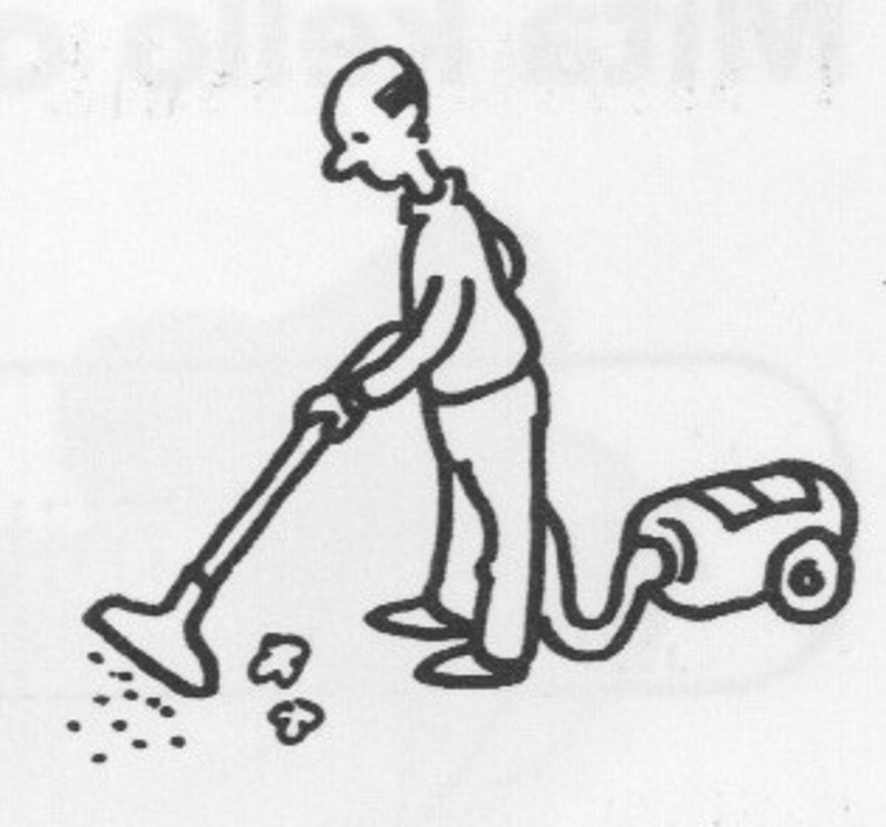 <p>to vacuum</p>